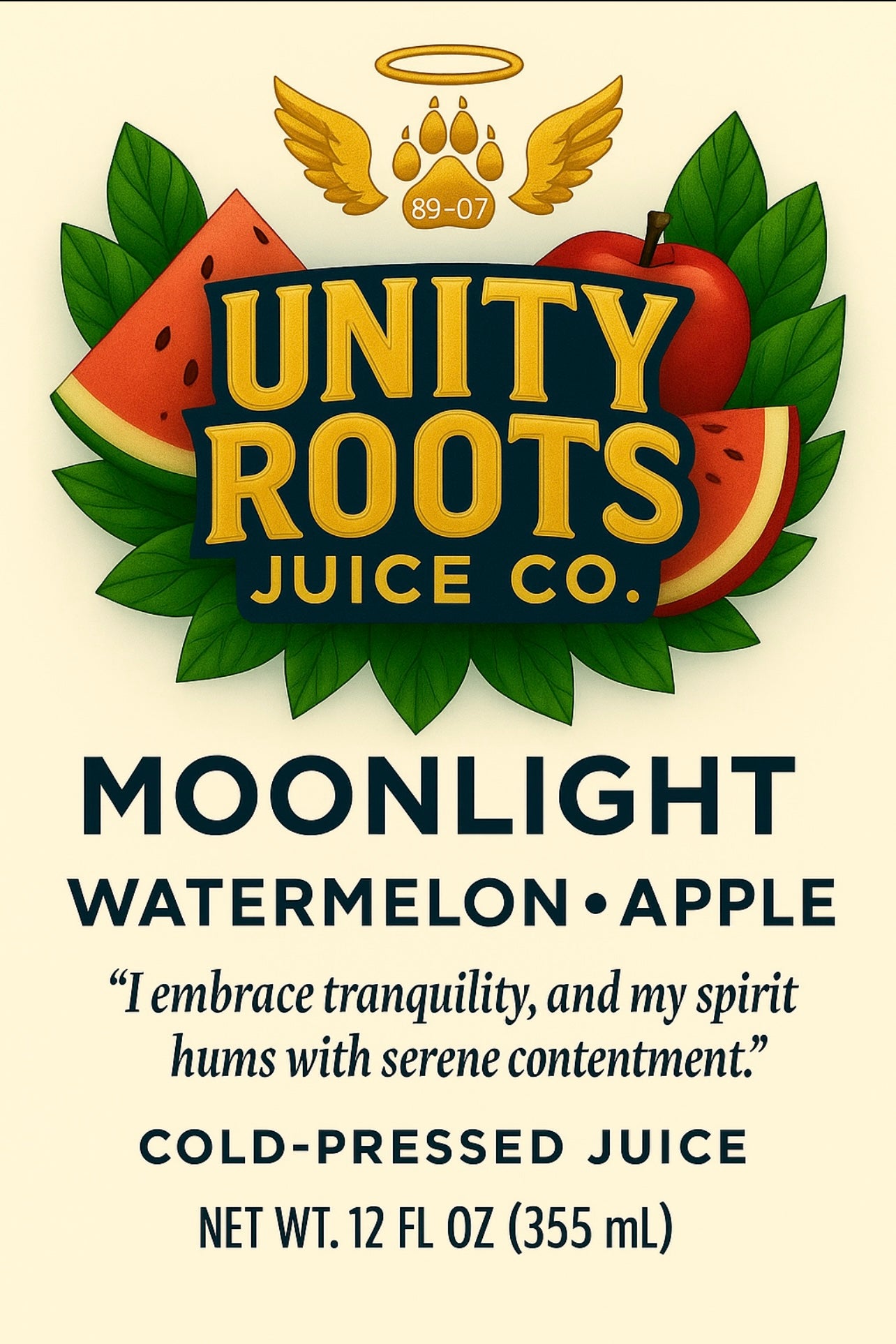 Moonlight –Watermelon & Apple & KeyLimeCold-Pressed Juice