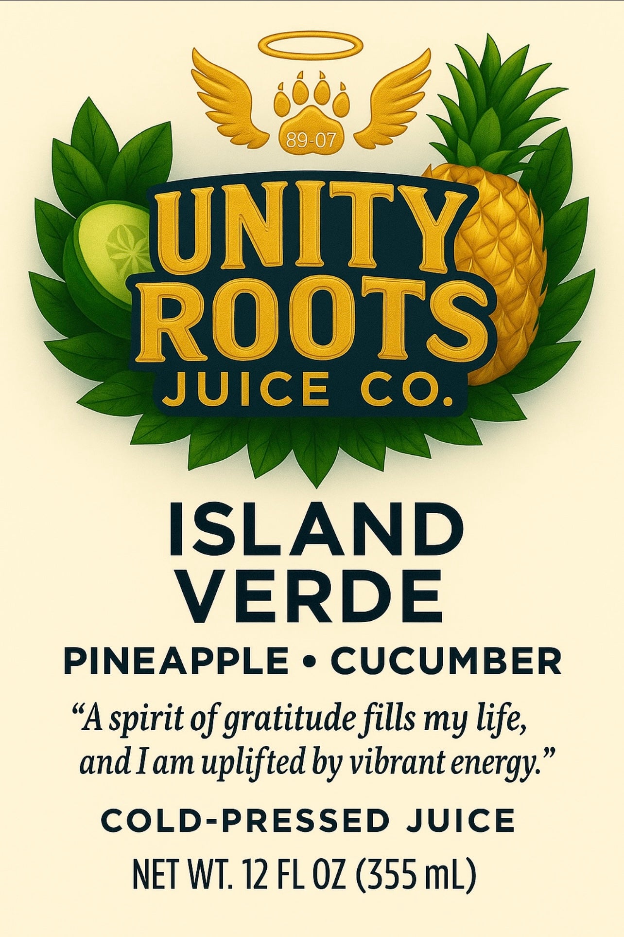 Island Verde – Pineapple • Cucumber • Ginger • Full Spectrum Sea Moss